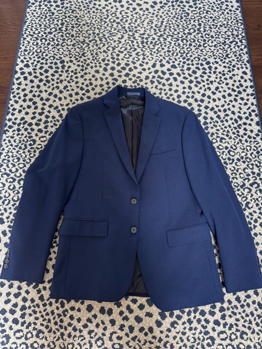 Great Condition - Ryan Seacrest Distinction Navy Suit Jacket Size 38S